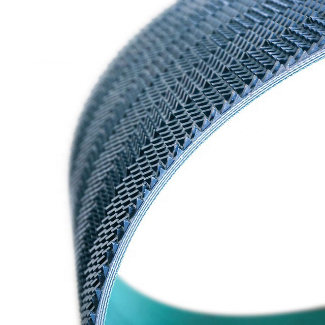 Sawtooth PVC conveyor Belt for stone and Ceramics industry