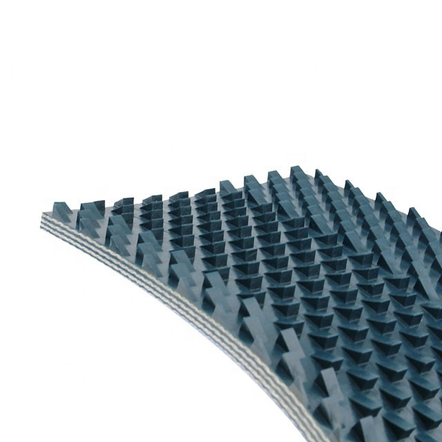 Sawtooth PVC conveyor Belt for stone and Ceramics industry