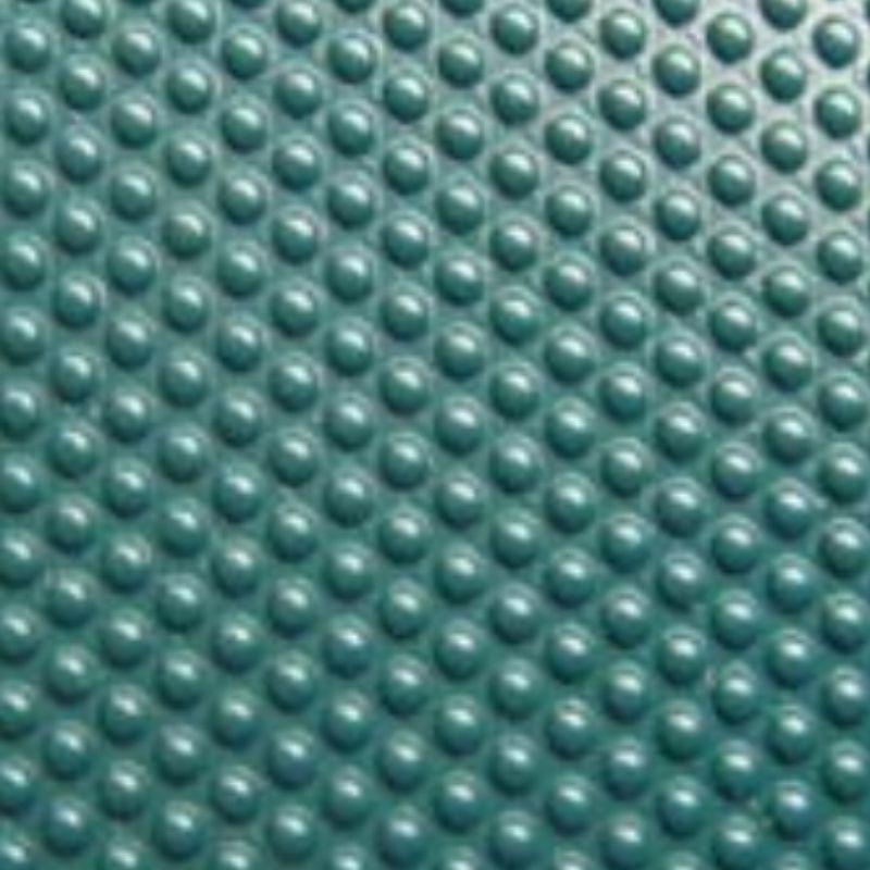 Round Nipple Pattern pvc flat conveyor belt for stone and Ceramics industry