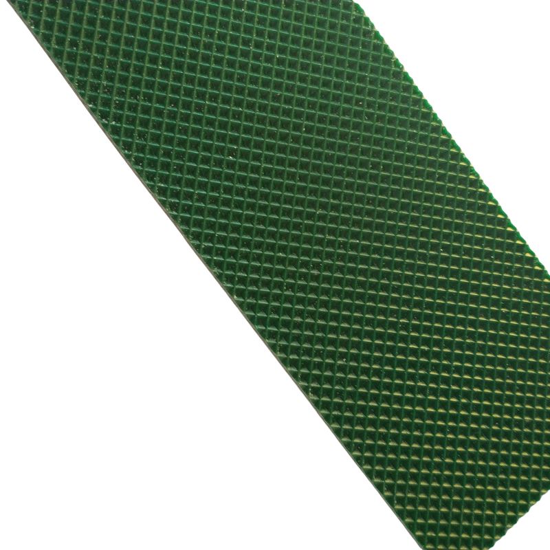 Diamond PVC conveyor belt for Airport and logistics processing industry
