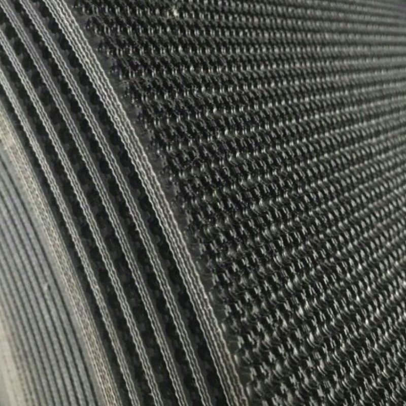 Supergrip Black PVC conveyor belts for airport, post, logistics