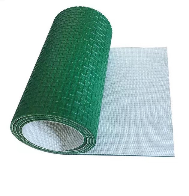 I shape pattern lattice PVC conveyor belt for printing , textile, package industry