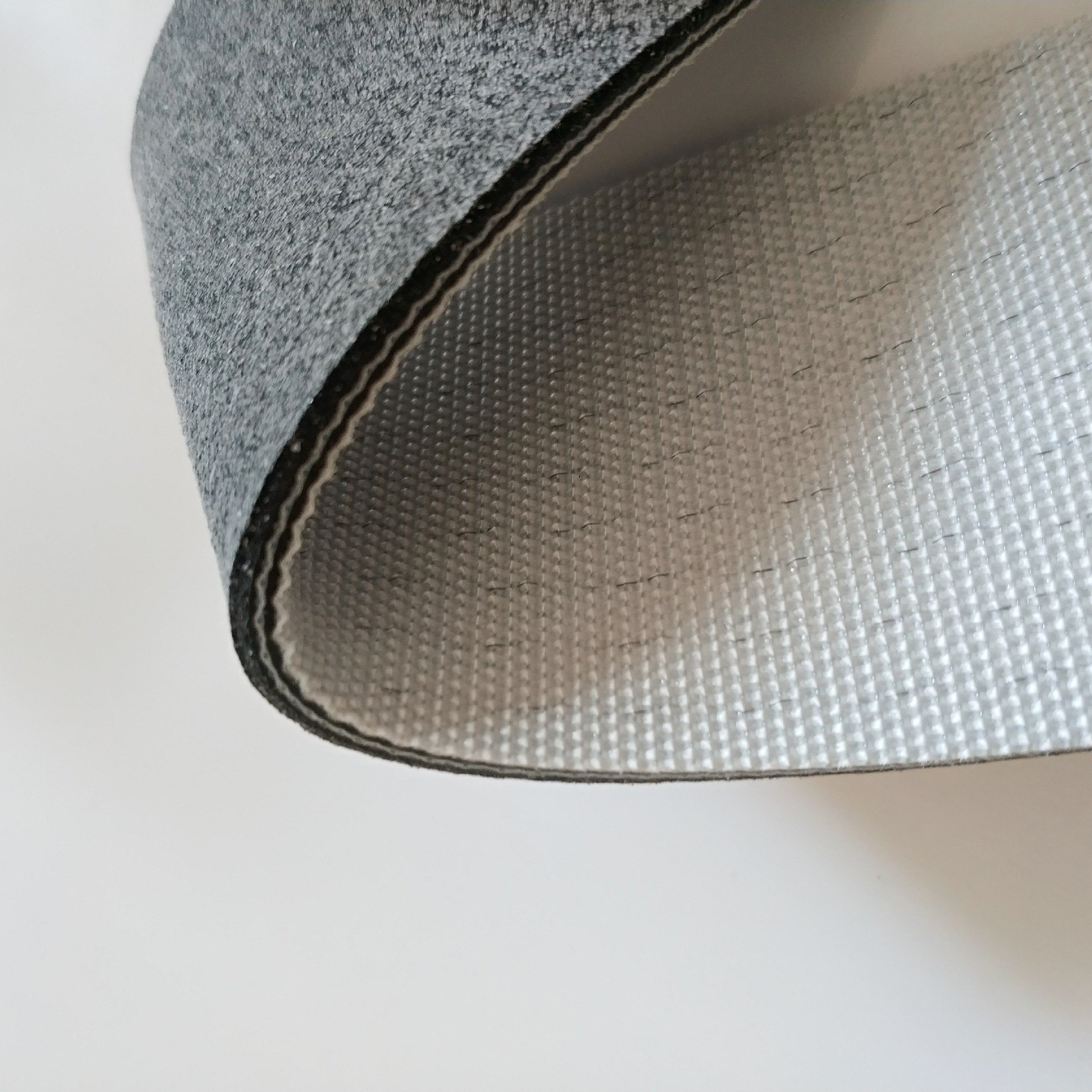 Single Side Grey Felt Belt thickness 4.0mm for Cutting Machine