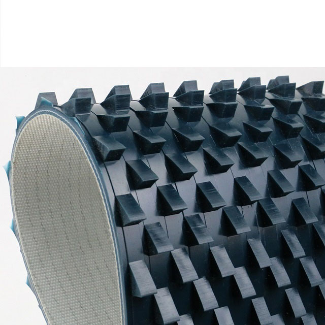 Sawtooth PVC conveyor Belt for stone and Ceramics industry